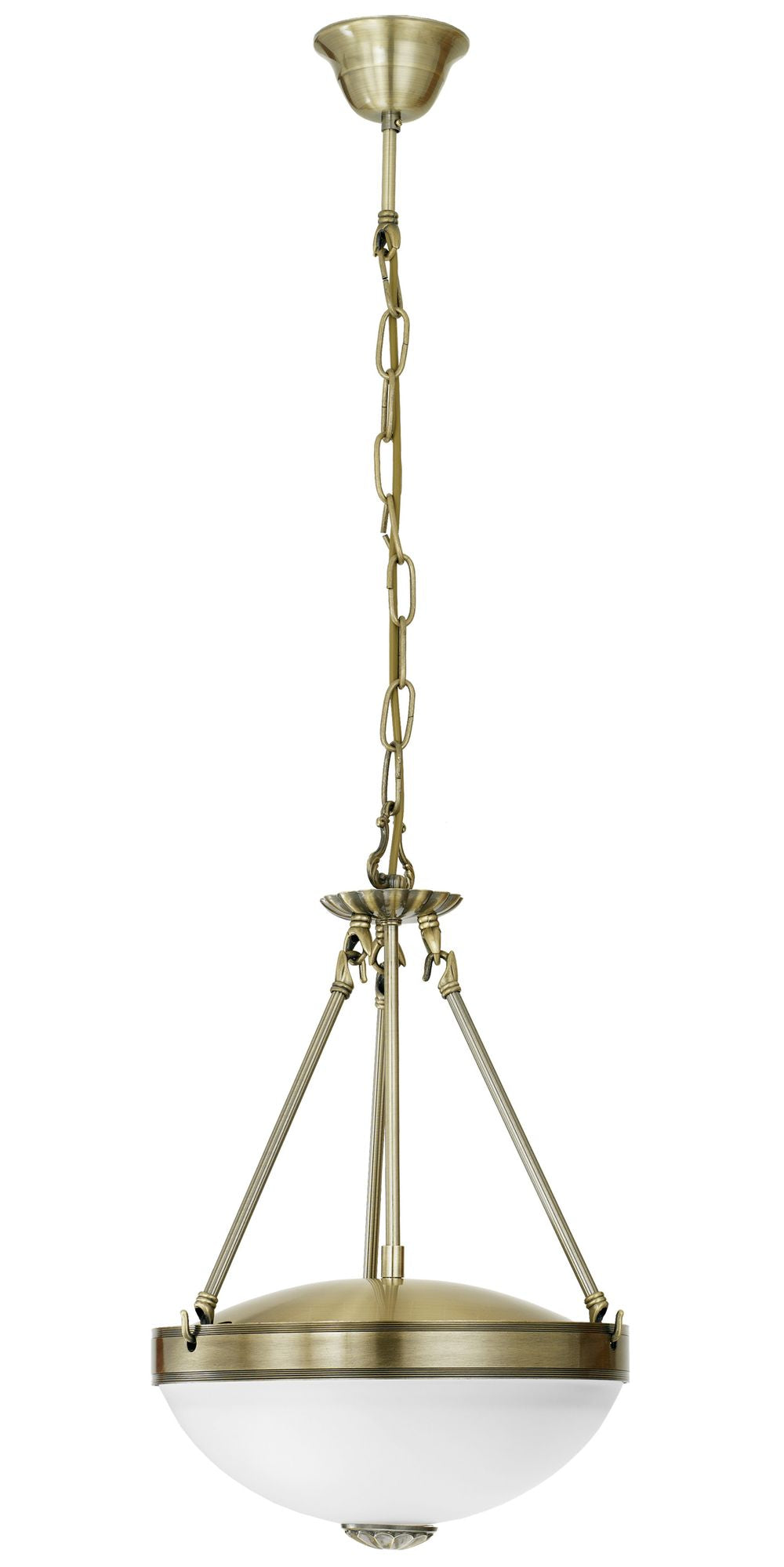 Suspension Savoy blanche, verre (82747)