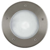 Luminaire extérieur Riga 3 inox et blanc