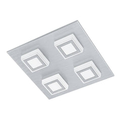Applique murale Masiano aluminium, L 27 cm
