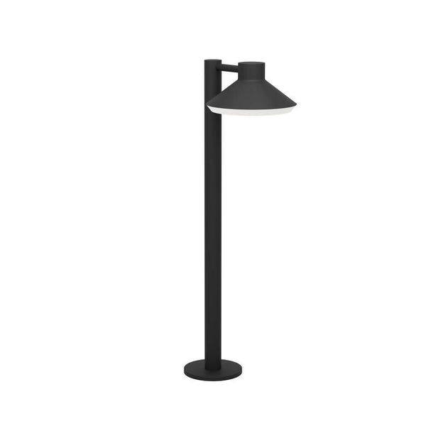 Lampadaire extérieur Ninnarella noir et blanc