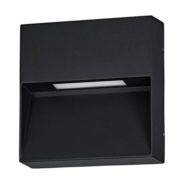 Applique extérieure Maruggio noire, L 3,5 cm (900889)