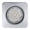 Spot encastrable Peneto chromé, L 8,7 cm (94263)
