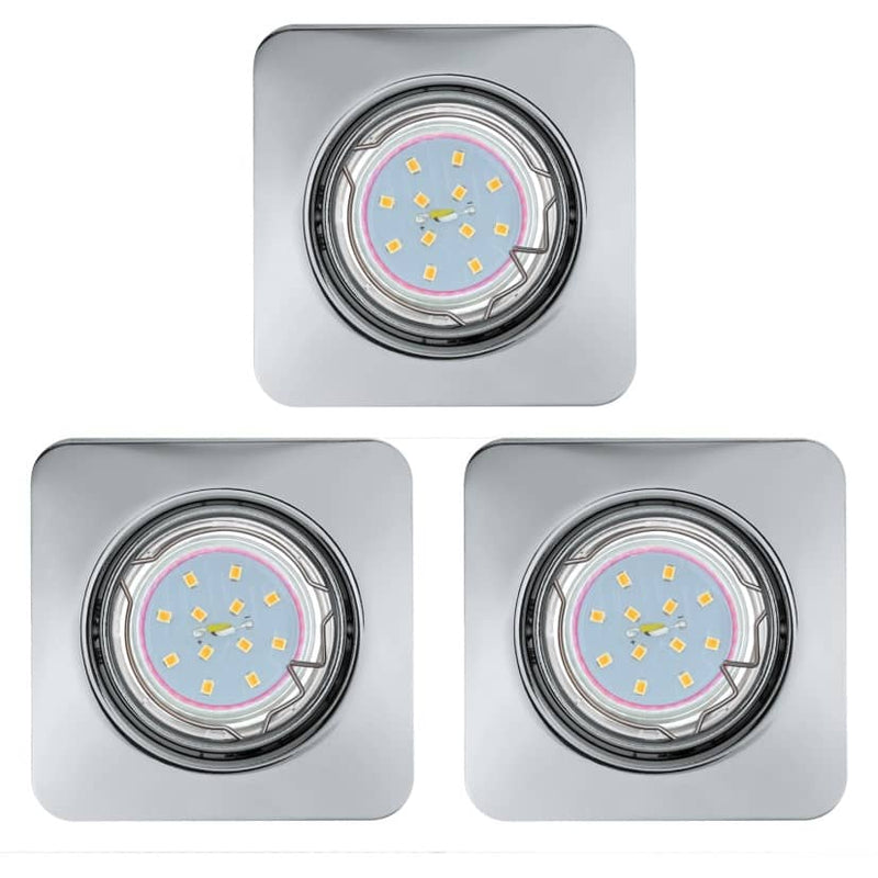 Spot encastrable Peneto chromé, L 8,7 cm (94267)