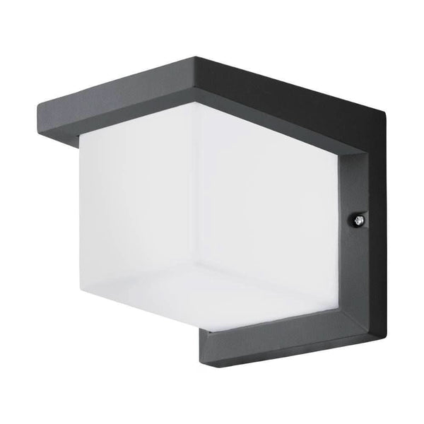 Applique extérieure Desella 1 anthracite et blanche