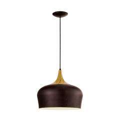 Suspension Obregon marron et crème