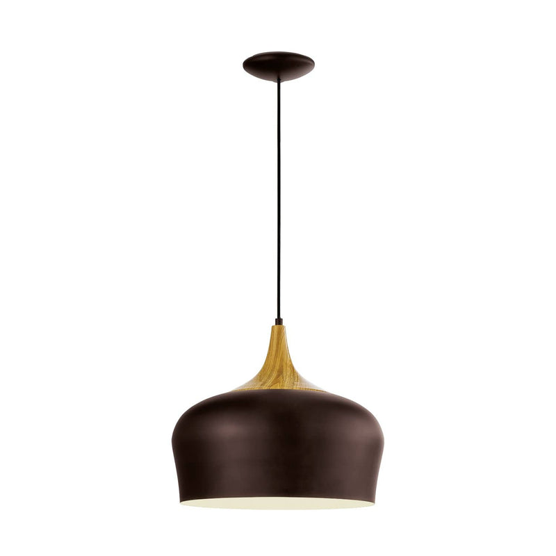 Suspension Obregon marron et crème