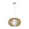 Suspension Stellato 1 bois, verre