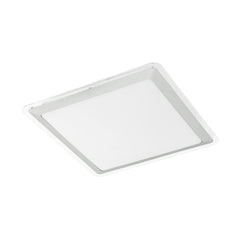 Plafonnier Competa 1 blanc, L 34 cm