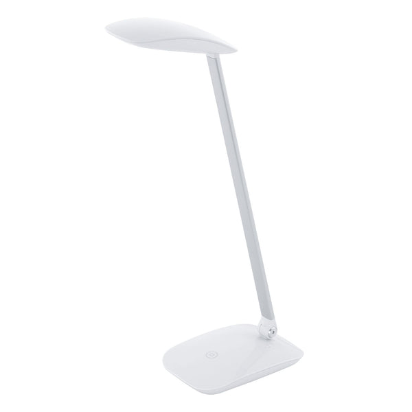 Lampe à poser Cajero blanche