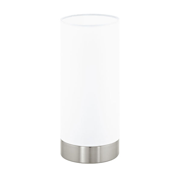 Lampe à poser Damasco nickel satiné