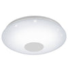 Plafonnier Voltago 2 blanc, cristal, Ø 60 cm