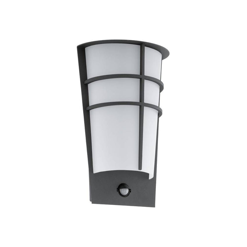 Applique extérieure Breganzo 1 anthracite et blanche