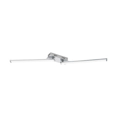 Plafonnier Lasana 2 aluminium