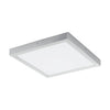 Plafonnier Fueva 1 argenté, L 40 cm (97265)