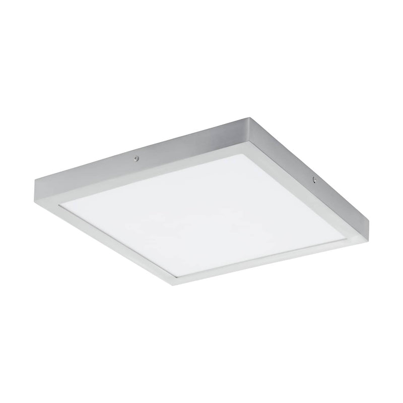 Plafonnier Fueva 1 argenté, L 40 cm (97265)