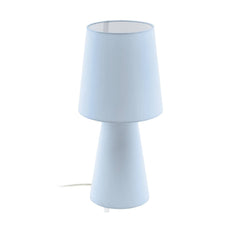 Lampe à poser Carpara 2 lumières bleu
