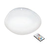 Plafonnier Sileras blanc, Ø 45 cm