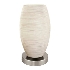 Lampe à poser Batista 3 nickel satiné