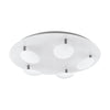 Plafonnier Certino nickel satiné, Ø 50 cm