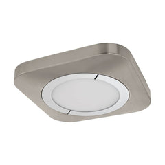 Plafonnier Puyo nickel satiné