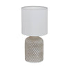 Lampe à poser Bellariva grise, céramique