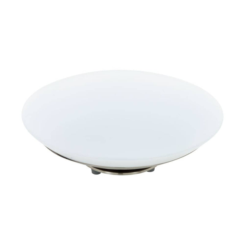 Lampe à poser Frattina-c nickel satiné