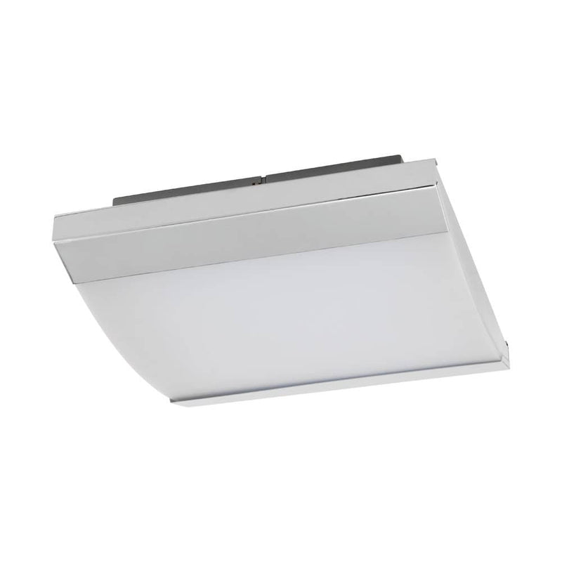 Applique murale Siderno chromée, L 35 cm