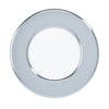 Spot encastrable Fueva 5 chromé et blanc, Ø 8,6 cm (99208)