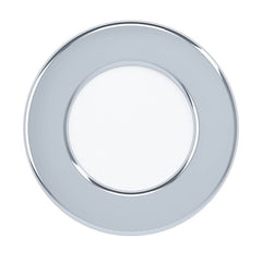 Spot encastrable Fueva 5 chromé et blanc, Ø 8,6 cm (99208)