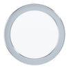 Spot encastrable Fueva 5 chromé et blanc, Ø 16,6 cm (99209)