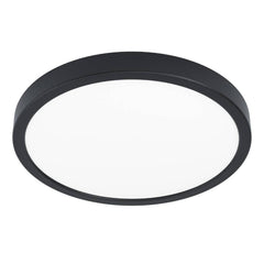 Plafonnier Fueva 5 noir et blanc, Ø 28,5 cm (99267)