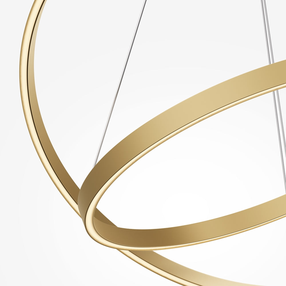 Rim Suspension luminaire doré
