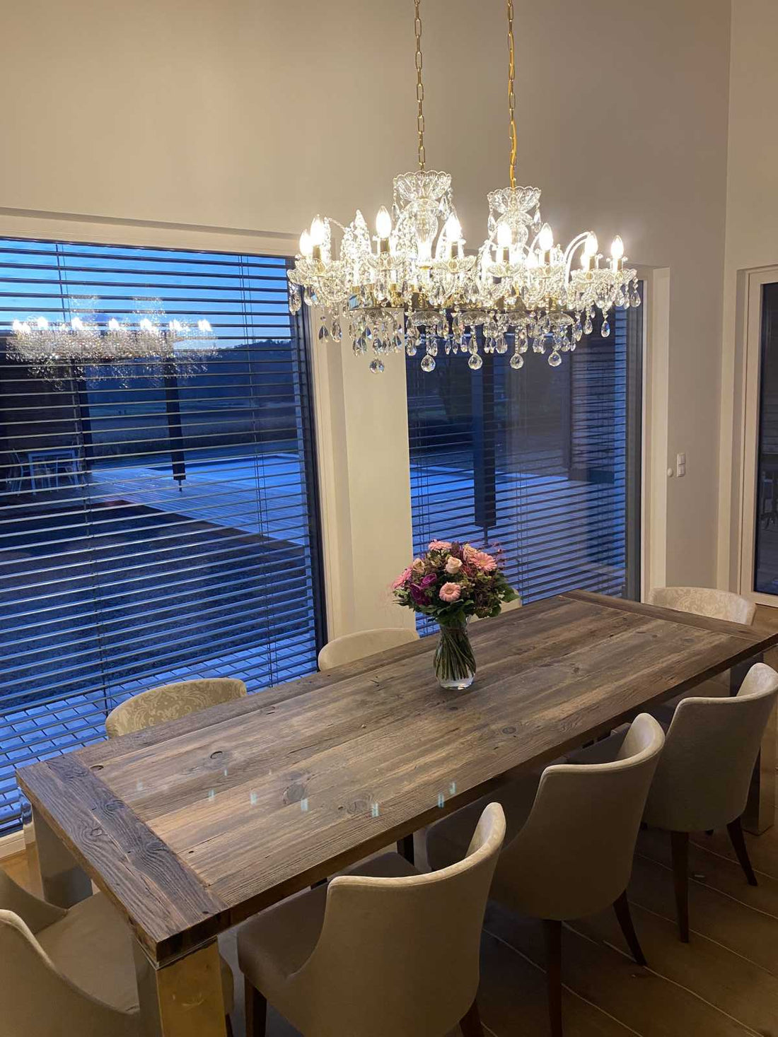Lustre en cristal OVALPB