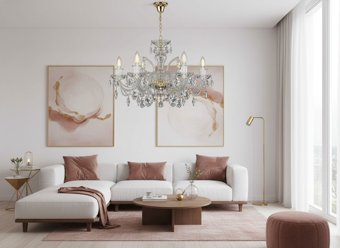 Lustre en cristal de Boheme EL102601PB