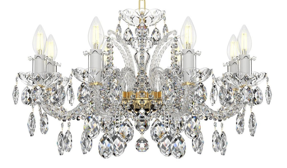 Lustre en cristal de Boheme
