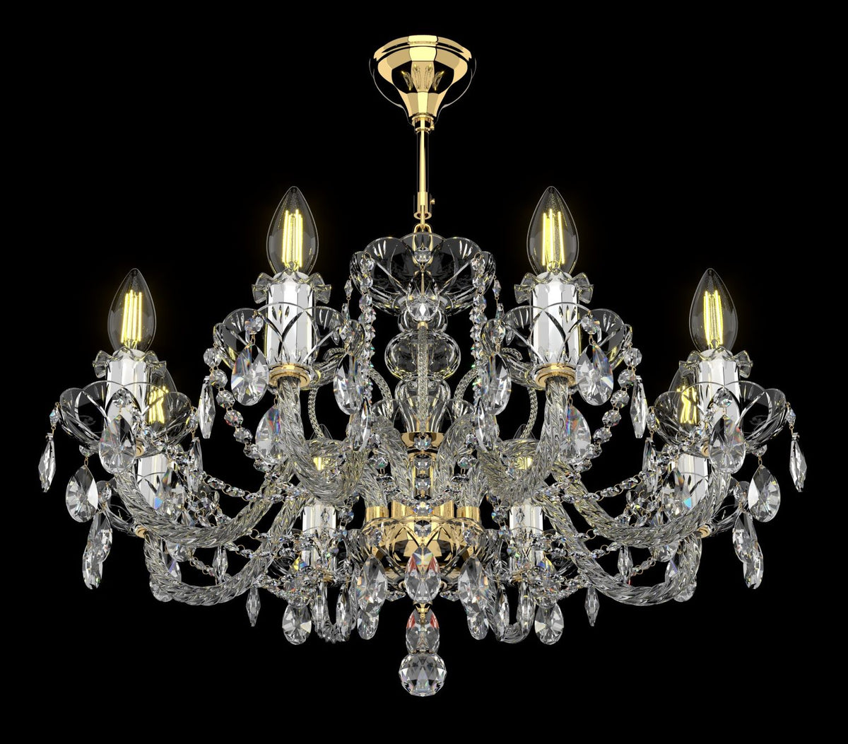 Lustre en cristal EL104802ACPB