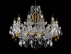 Lustre en cristal de Boheme