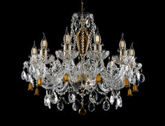 Lustre en cristal de Boheme
