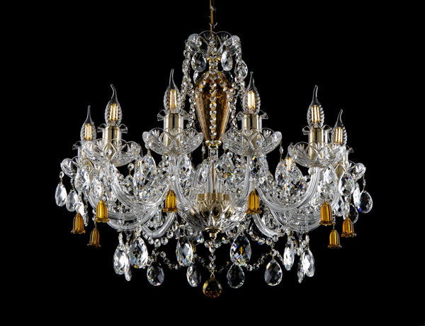 Lustre en cristal de Boheme