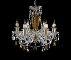Lustre en cristal de Boheme