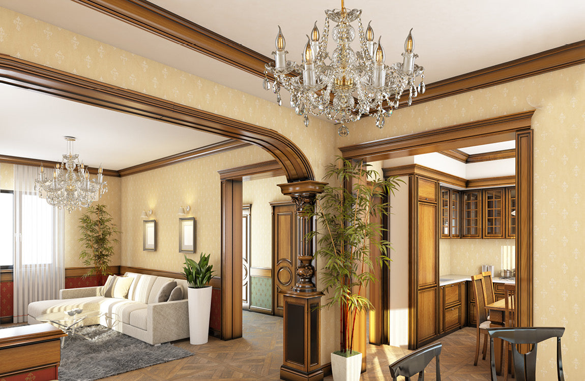 Lustre en cristal EL137602PB