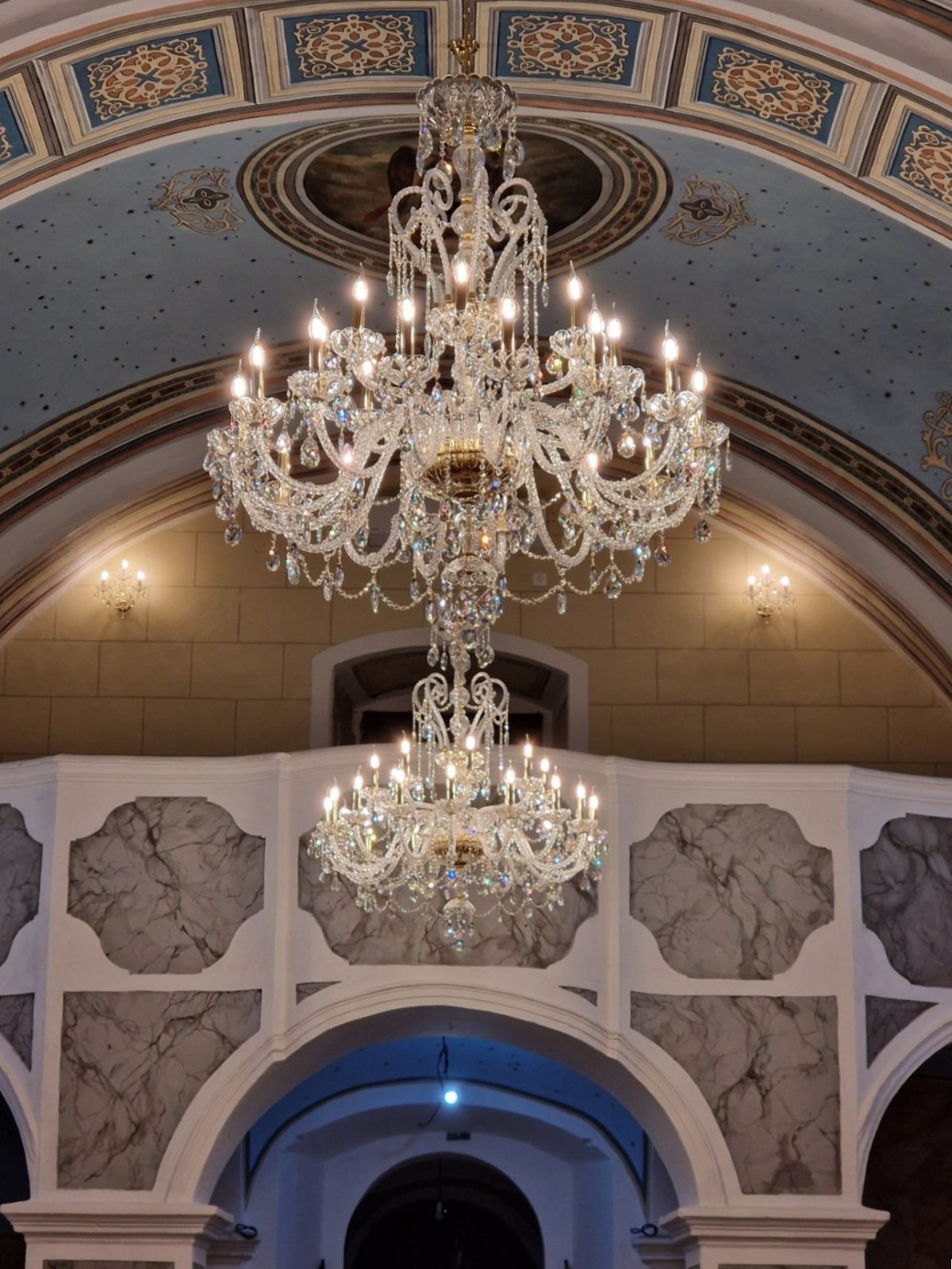 Lustre en cristal de Boheme 801PB