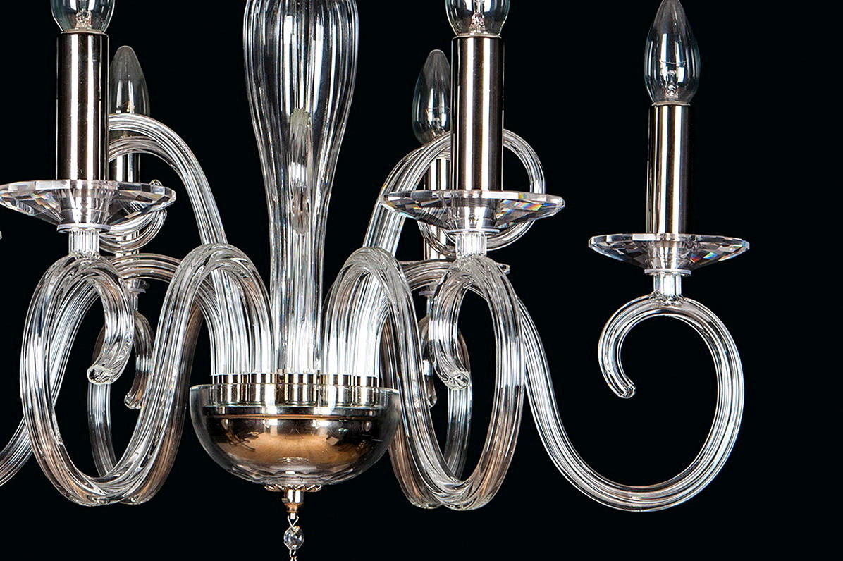 Lustre en verre transparent EL2166024