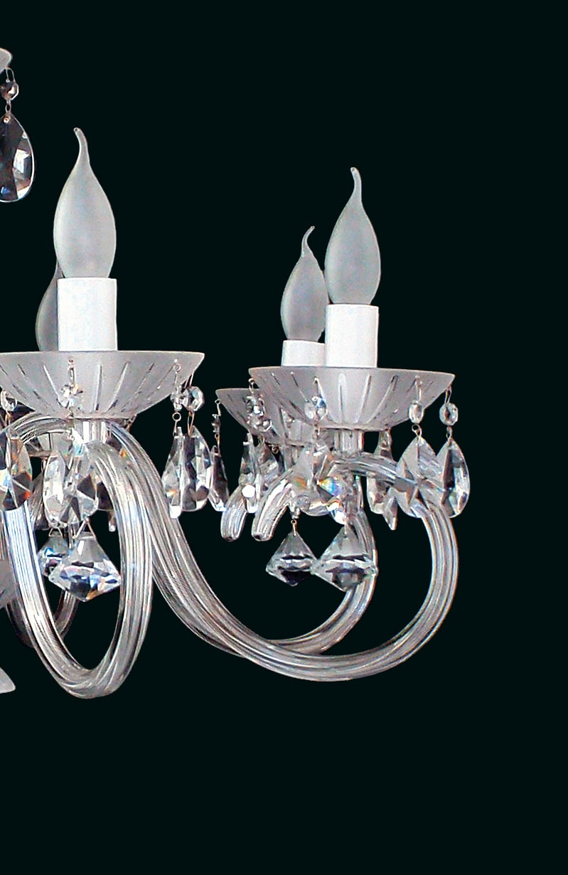 Lustre en verre transparent EL2238022