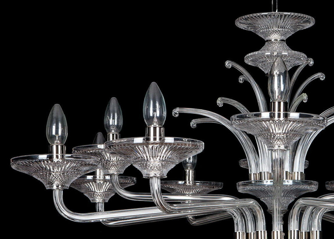 Lustre en verre transparent EL4338400