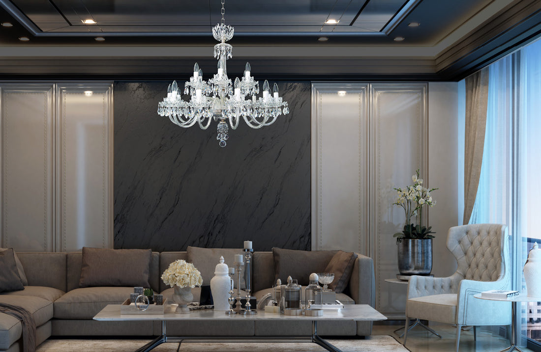 Lustre en cristal taille EL6001819
