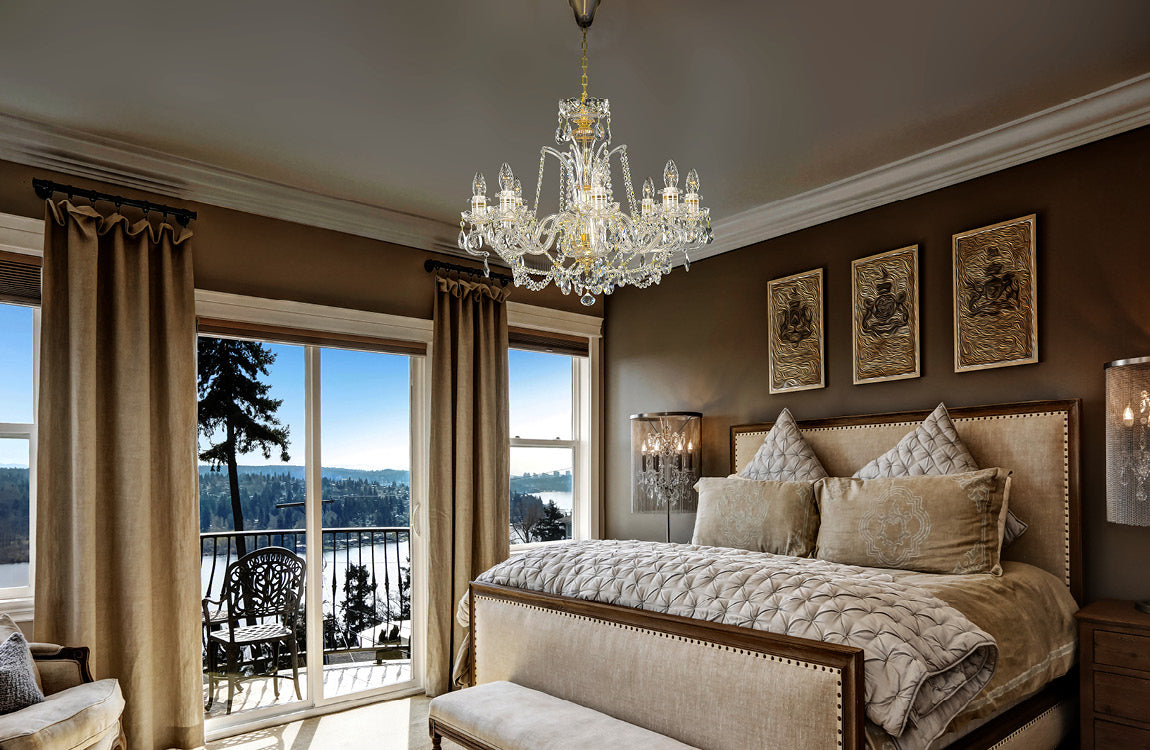 Lustre en cristal taille EL633895