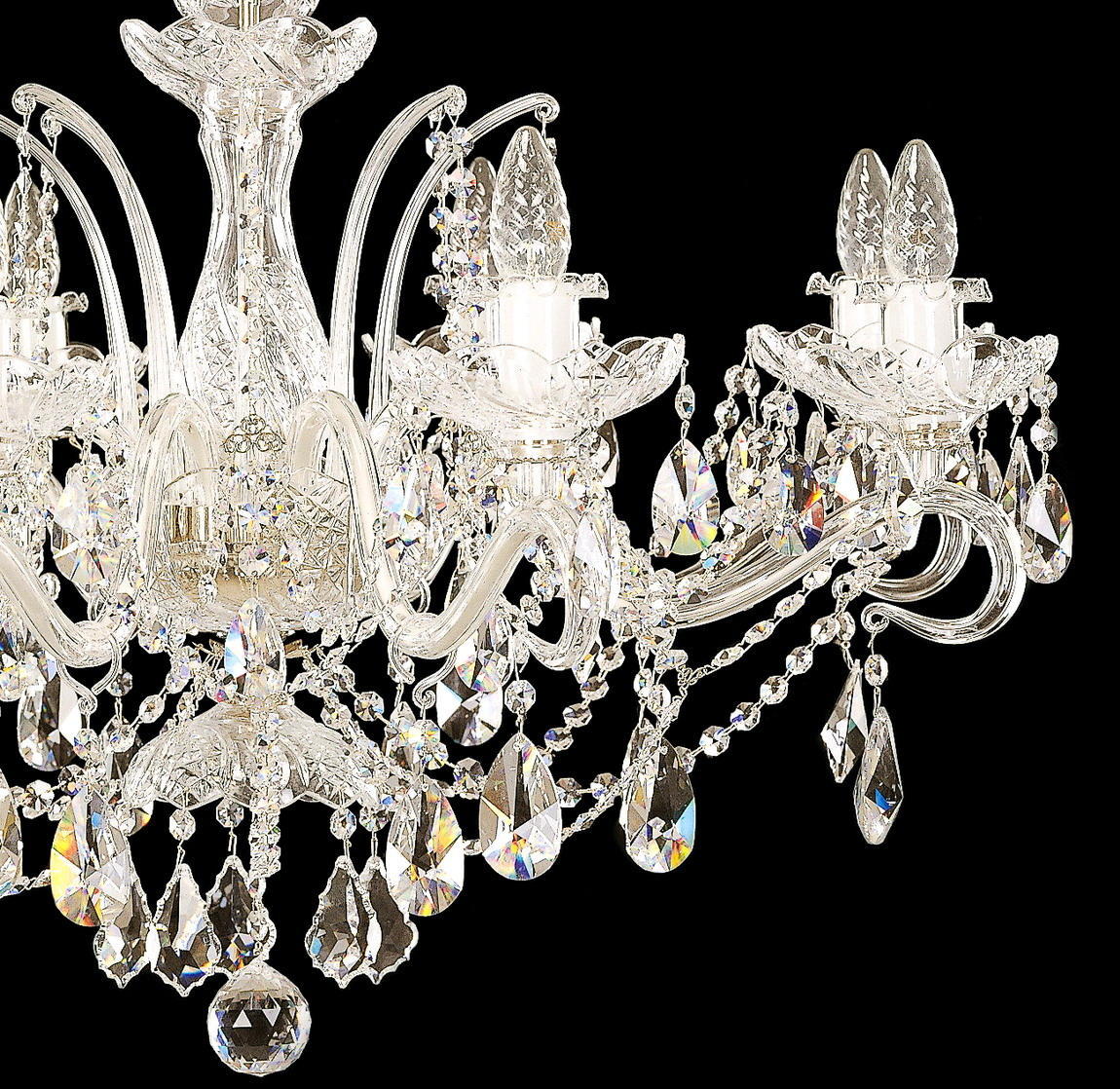 Lustre en cristal taille EL665819