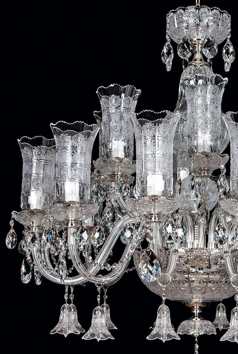 Lustre en cristal taille EL68118301TB
