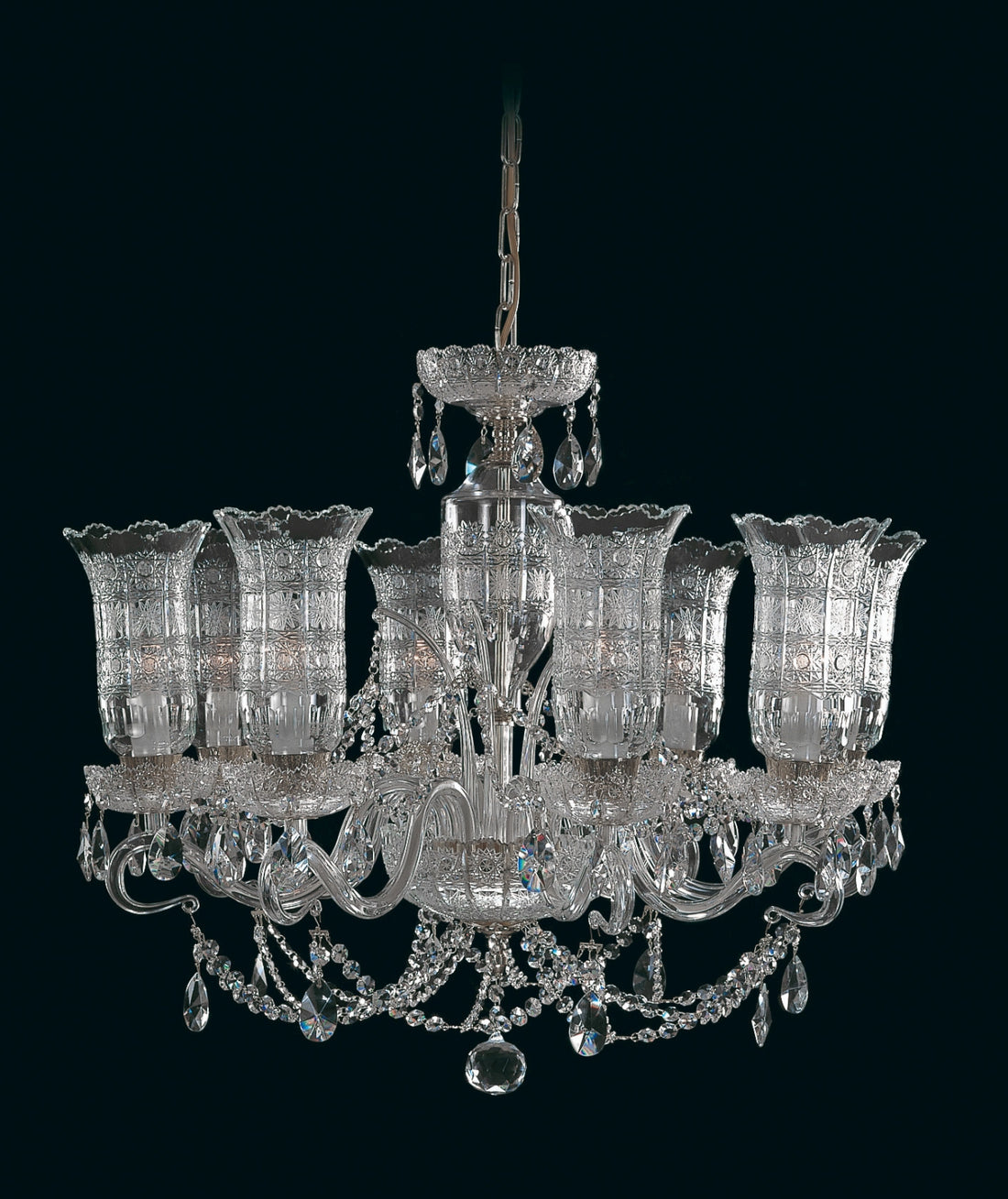 Lustre en cristal taille EL683802T